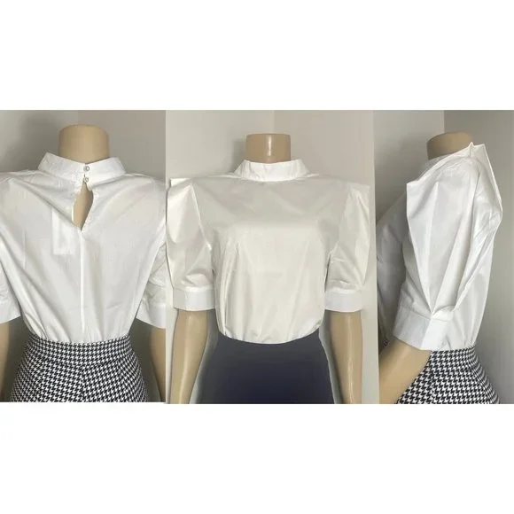 WHITE BLOUSE - Picture 2 of 2